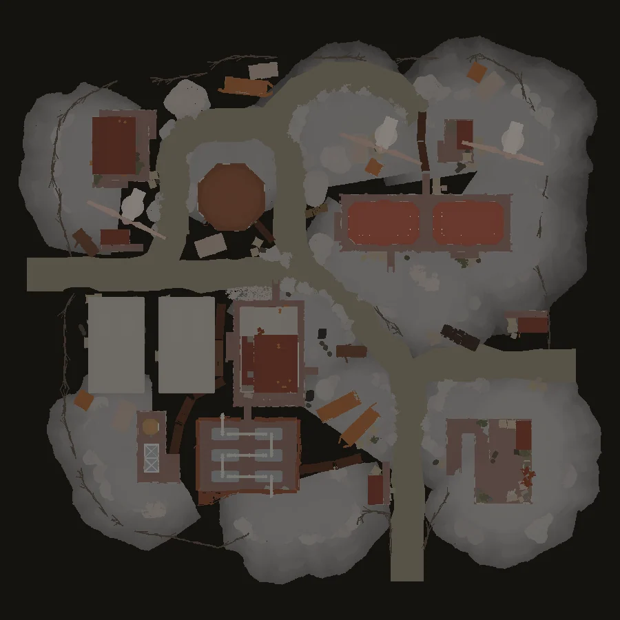 Arctic Research Base A Floor plan