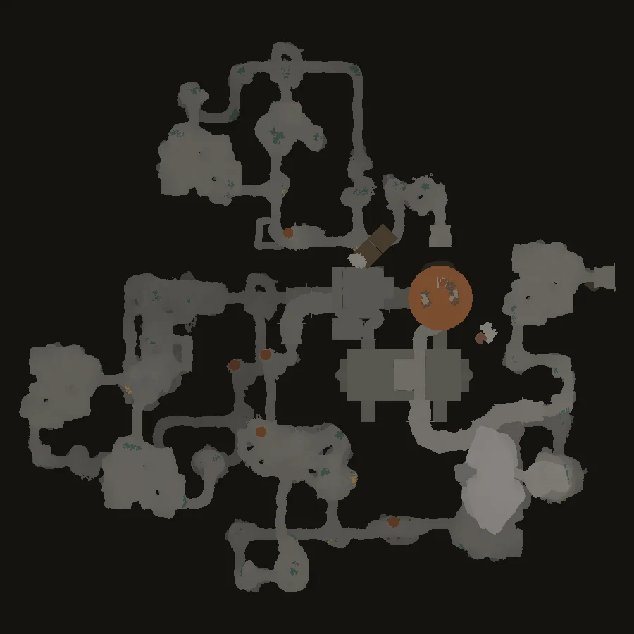 Cave Large Sewers Hard Floor plan