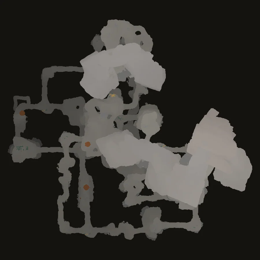Cave Medium Hard Floor plan
