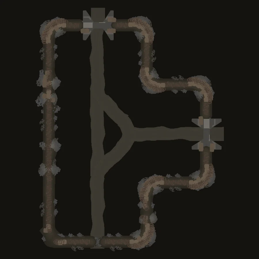 Desert Military Base C Floor plan